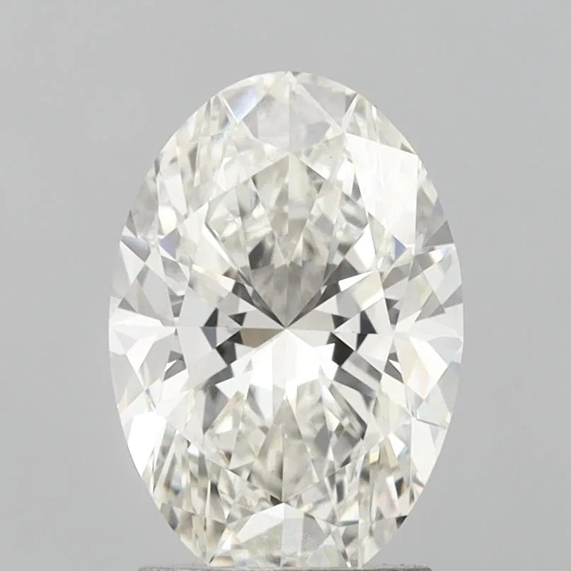 2.35ct Oval Lab Grown Diamond (Colour H, Clarity VVS2, IGI Certified)