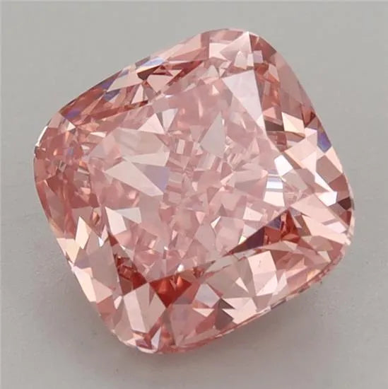 2.36ct Cushion modified Lab Grown Diamond (Colour Fancy Vivid Pink, Clarity VS1, IGI Certified)
