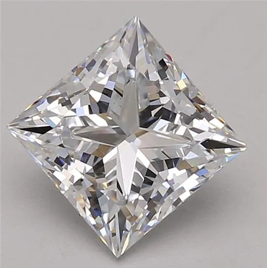 2.36ct Princess Lab Grown Diamond (Colour E, Clarity VVS1, GIA Certified)