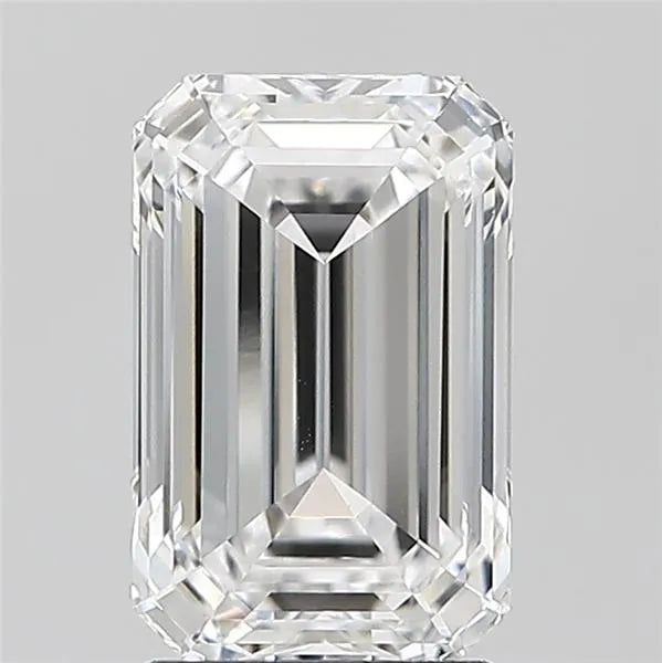 2.37ct Emerald Lab Grown Diamond (Colour D, Clarity VVS1, IGI Certified)