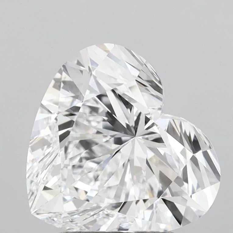 2.37ct Heart Lab Grown Diamond (Colour D, Clarity VVS1, IGI Certified)