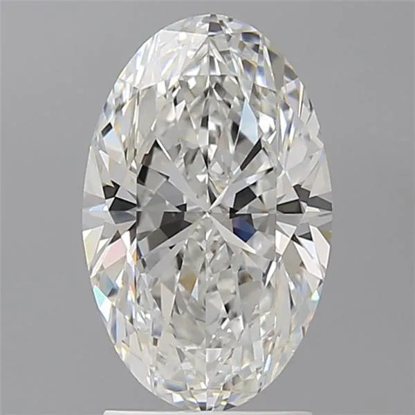 2.37ct Oval Lab Grown Diamond (Colour F, Clarity VVS1, IGI Certified)