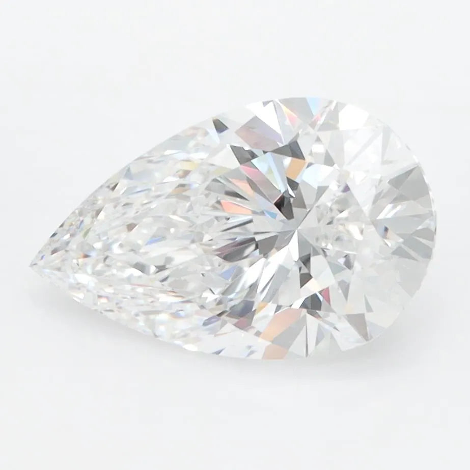 2.37ct Pear Lab Grown Diamond (Colour D, Clarity VVS1, IGI Certified)