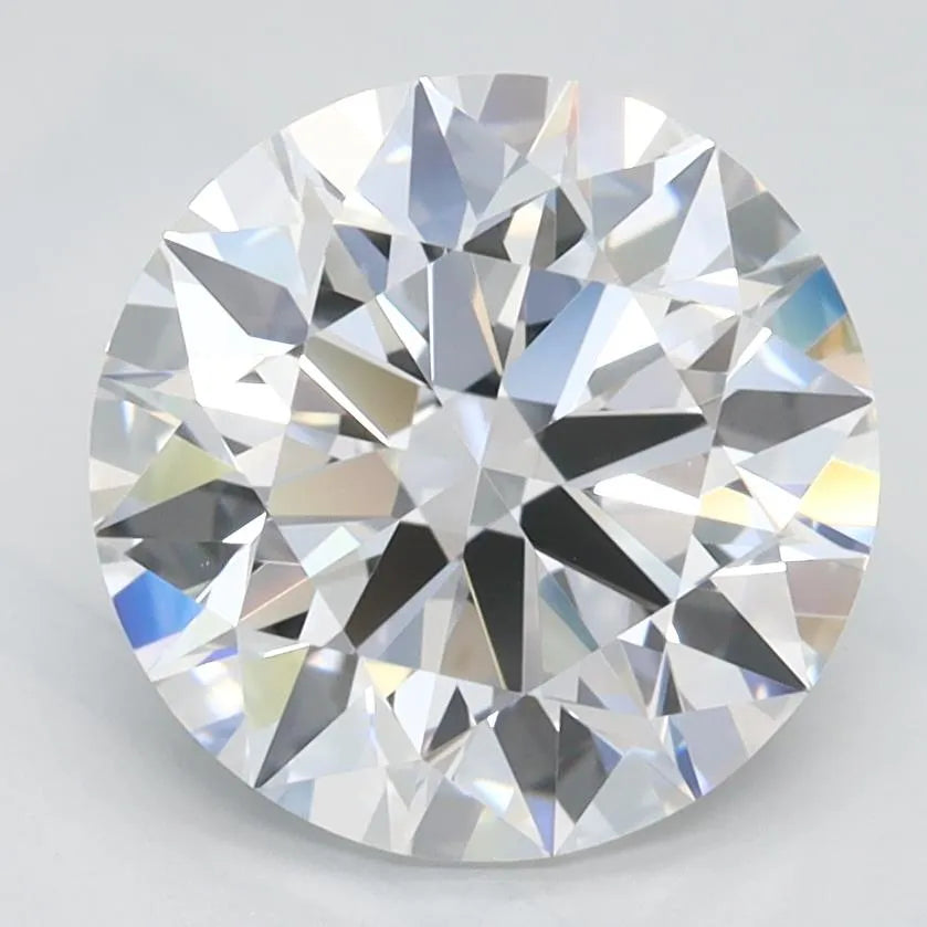 2.37ct Round Lab Grown Diamond (Colour D, Clarity IF, Cut ID, IGI Certified)
