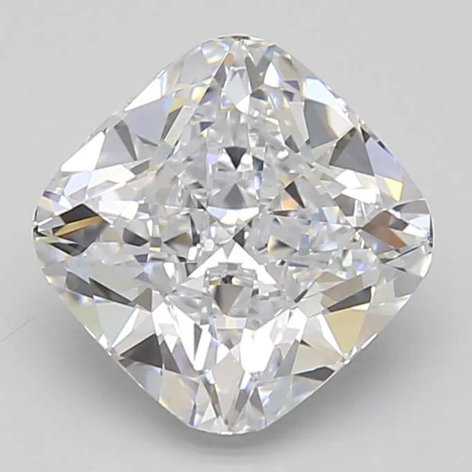 2.40ct Cushion brilliant Lab Grown Diamond (Colour E, Clarity VVS1, GIA Certified)