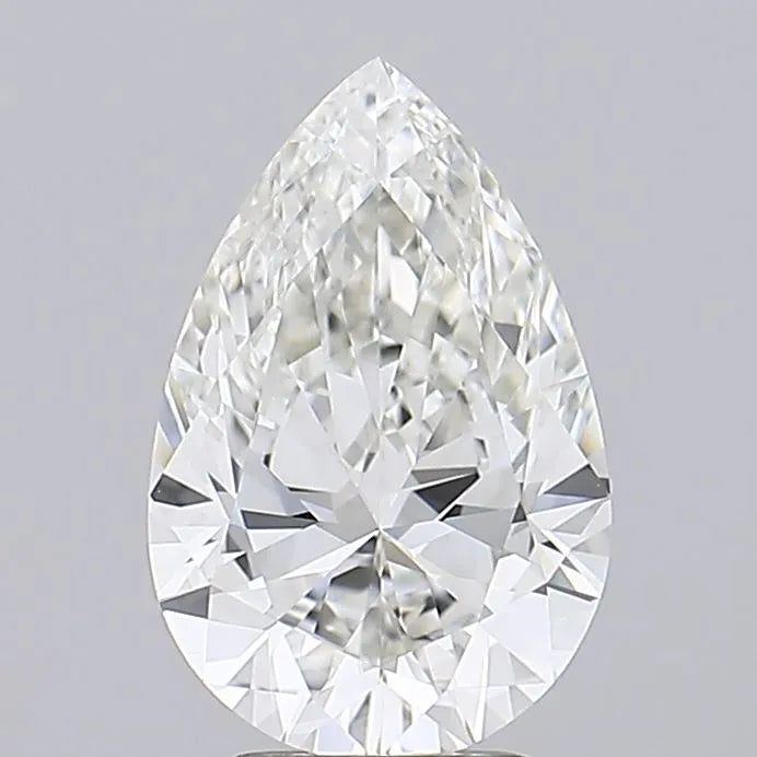 2.40ct Pear Lab Grown Diamond (Colour G, Clarity IF, IGI Certified)