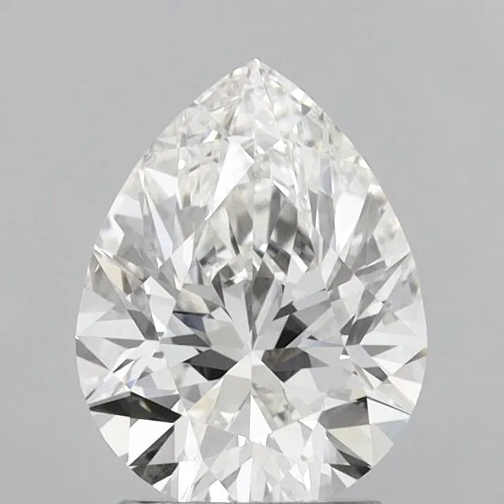 2.40ct Pear Lab Grown Diamond (Colour H, Clarity VVS2, IGI Certified)