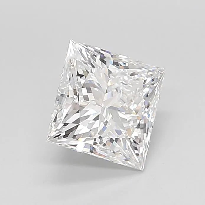 2.41ct Princess Lab Grown Diamond (Colour D, Clarity FL, Cut EX, IGI Certified)