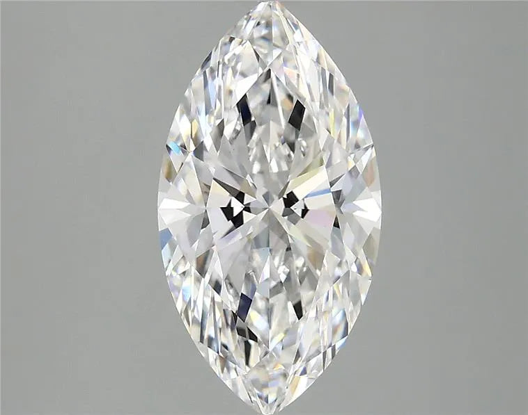 2.42ct Marquise Lab Grown Diamond (Colour E, Clarity VVS2, IGI Certified)