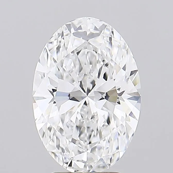 2.42ct Oval Lab Grown Diamond (Colour D, Clarity VVS1, IGI Certified)
