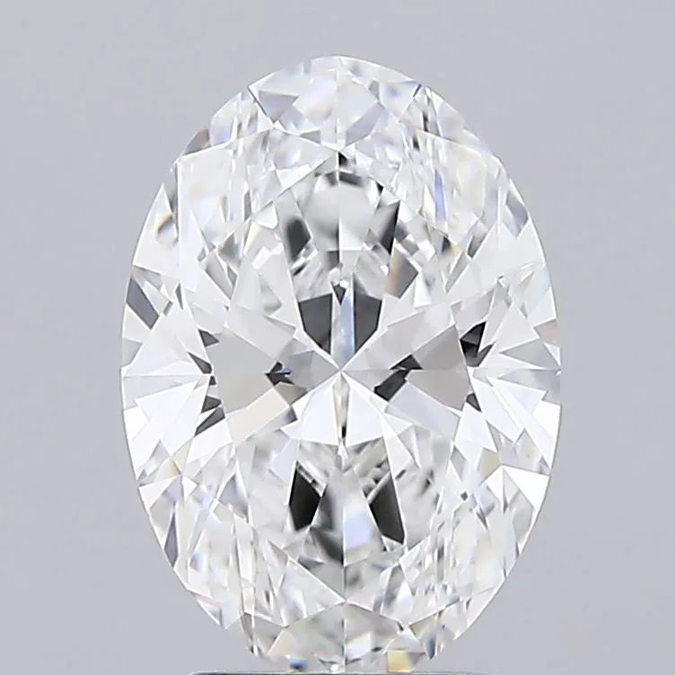 2.42ct Oval Lab Grown Diamond (Colour E, Clarity VVS1, IGI Certified)