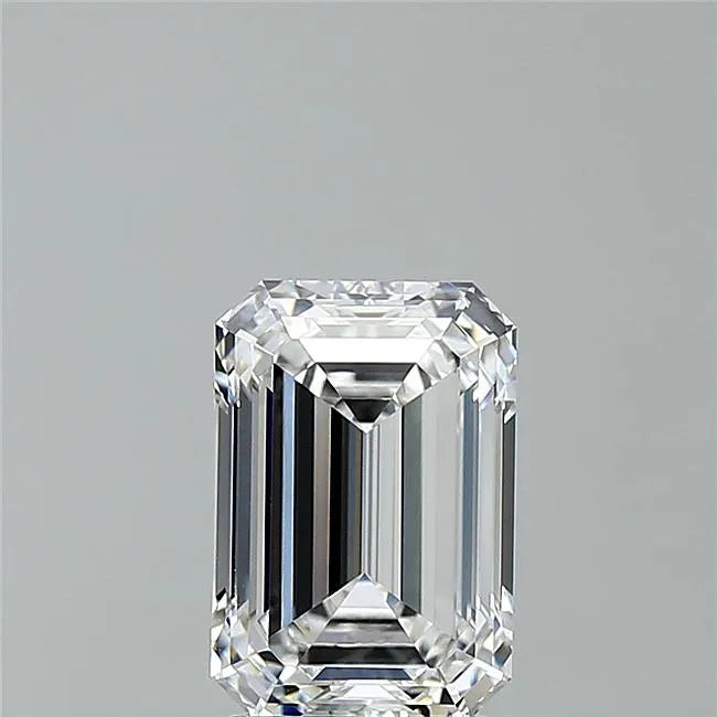 2.43ct Emerald Lab Grown Diamond (Colour D, Clarity VVS1, IGI Certified)