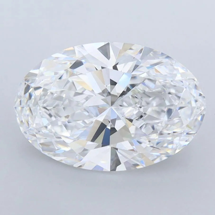2.43ct Oval Lab Grown Diamond (Colour D, Clarity FL, IGI Certified)