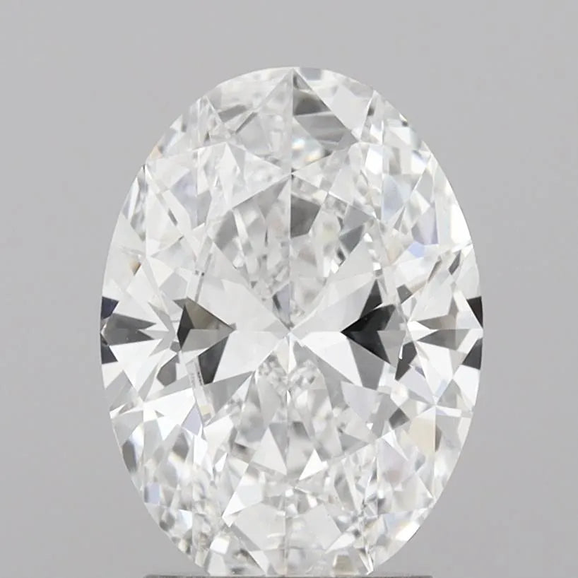 2.43ct Oval Lab Grown Diamond (Colour D, Clarity VS1, IGI Certified)