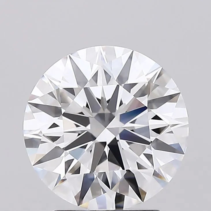 2.44ct Round Lab Grown Diamond (Colour D, Clarity IF, Cut EX, GIA Certified)