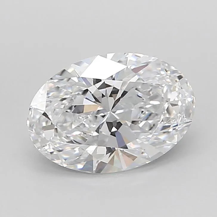 2.46ct Oval Lab Grown Diamond (Colour D, Clarity VVS2, Cut EX, IGI Certified)