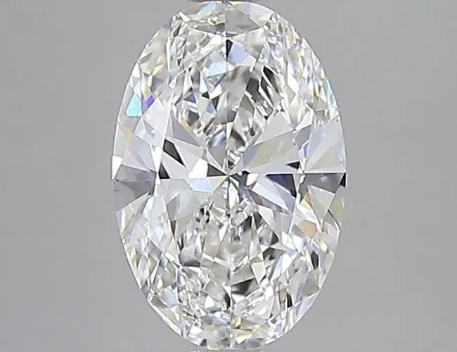 2.46ct Oval Lab Grown Diamond (Colour E, Clarity VVS2, IGI Certified)