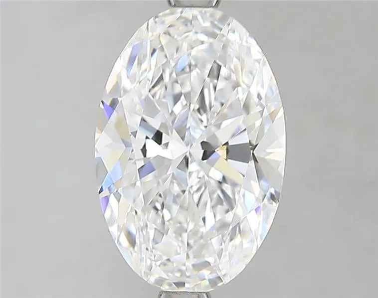 2.47ct Oval Lab Grown Diamond (Colour D, Clarity IF, IGI Certified)