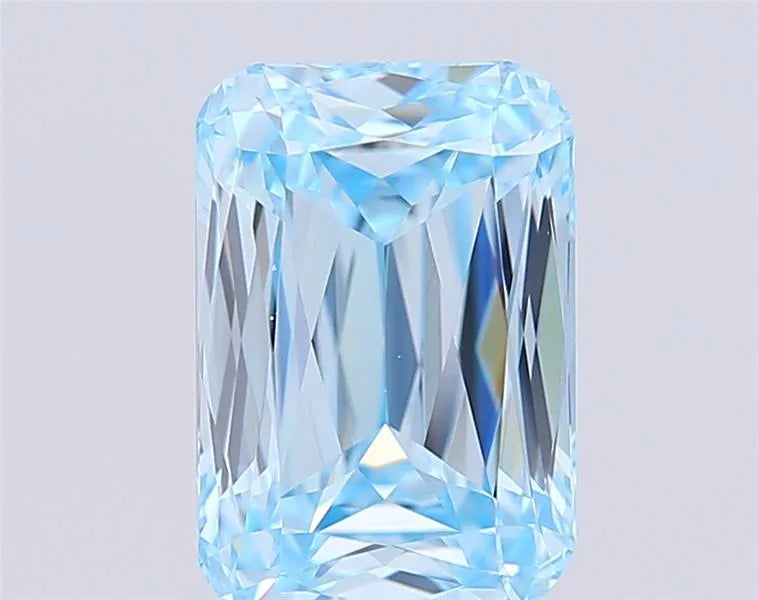 2.49ct Cushion modified Lab Grown Diamond (Colour Fancy Intense Blue, Clarity VS1, IGI Certified)