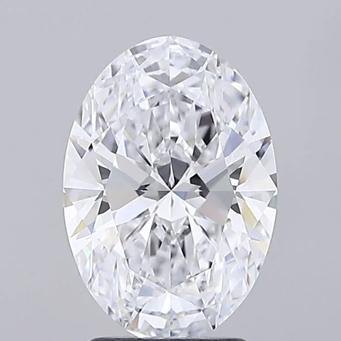 2.49ct Oval Lab Grown Diamond (Colour E, Clarity VVS1, Cut EX, IGI Certified)