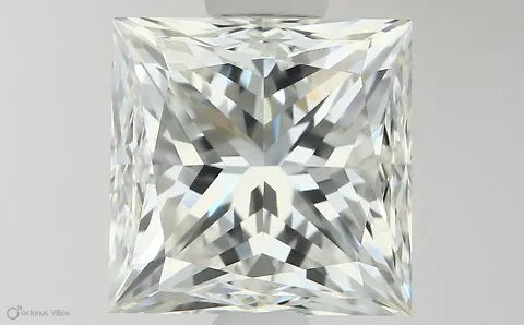 2.49ct Princess Lab Grown Diamond (Colour G, Clarity SI1, IGI Certified)