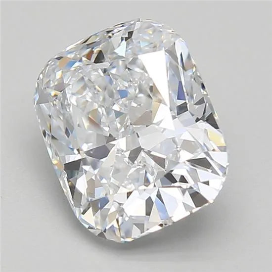 2.50ct Cushion brilliant Lab Grown Diamond (Colour D, Clarity IF, GIA Certified)