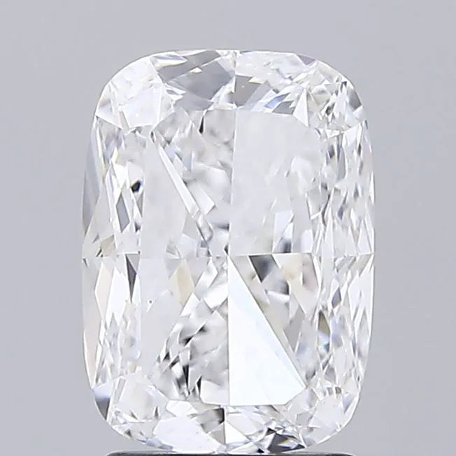 2.50ct Cushion modified Lab Grown Diamond (Colour D, Clarity VVS2, IGI Certified)