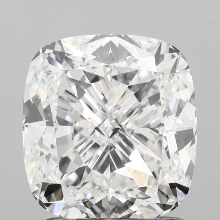 2.50ct Cushion modified Lab Grown Diamond (Colour D, Clarity VVS2, IGI Certified)
