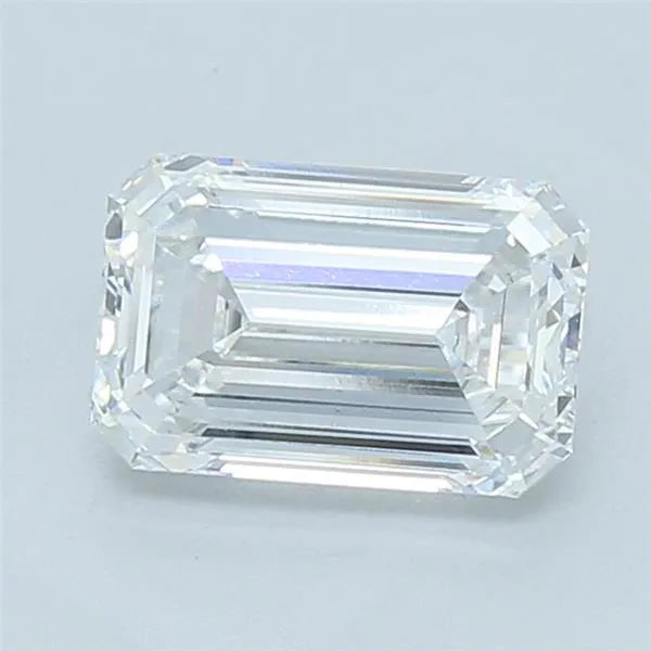 2.50ct Emerald Lab Grown Diamond (Colour D, Clarity VS1, IGI Certified)