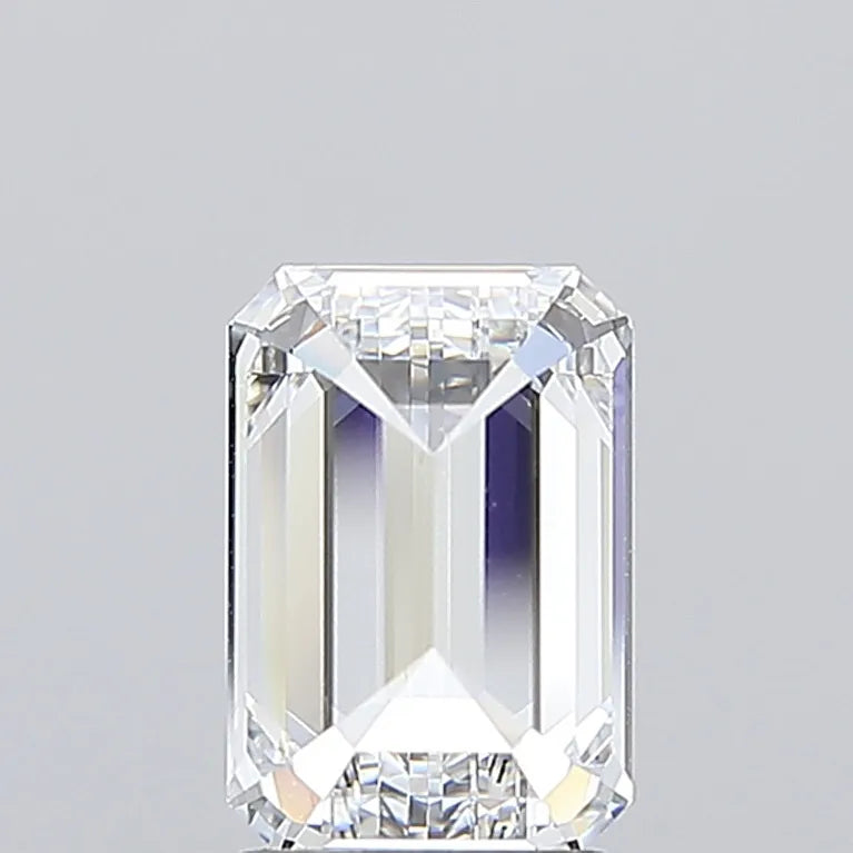 2.50ct Emerald Lab Grown Diamond (Colour D, Clarity VVS2, IGI Certified)