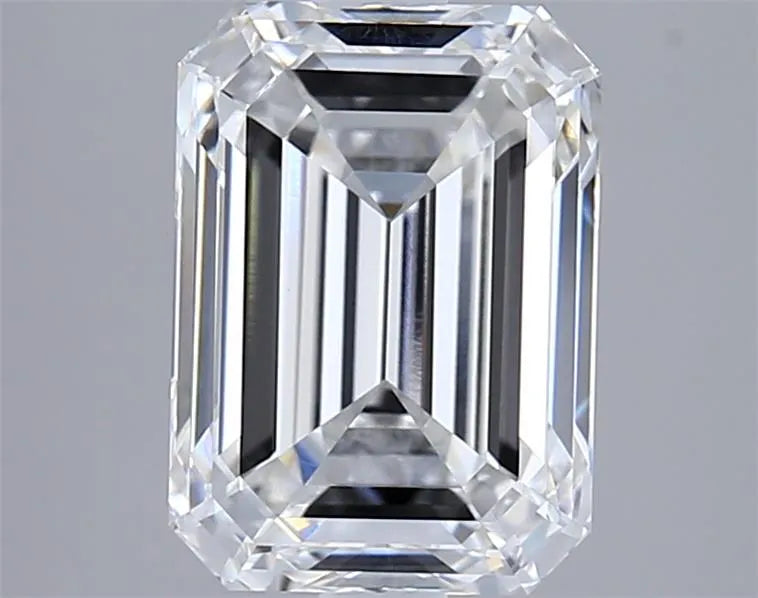 2.50ct Emerald Lab Grown Diamond (Colour F, Clarity VVS2, GIA Certified)