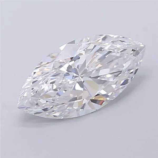 2.50ct Marquise Lab Grown Diamond (Colour D, Clarity IF, IGI Certified)