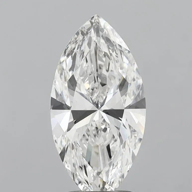 2.50ct Marquise Lab Grown Diamond (Colour F, Clarity VVS2, IGI Certified)