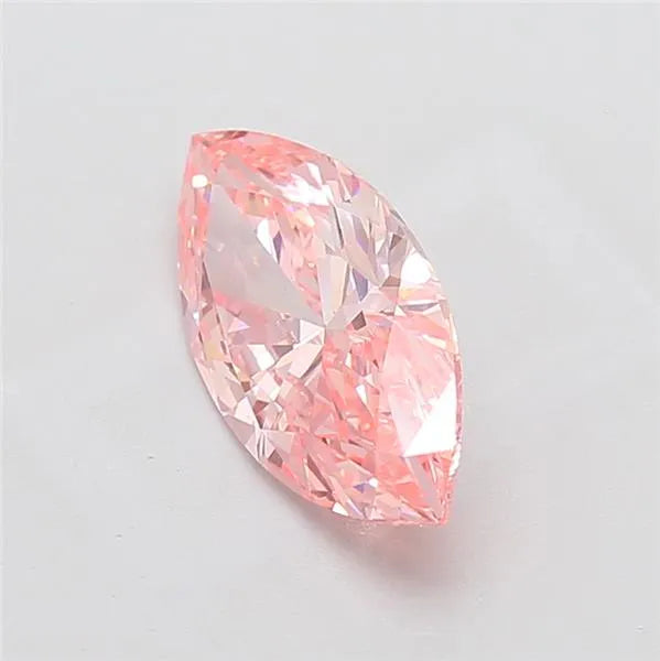 2.50ct Marquise Lab Grown Diamond (Colour Fancy Vivid Pink, Clarity VS1, IGI Certified)