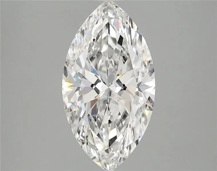 2.50ct Marquise Lab Grown Diamond (Colour G, Clarity VVS2, IGI Certified)
