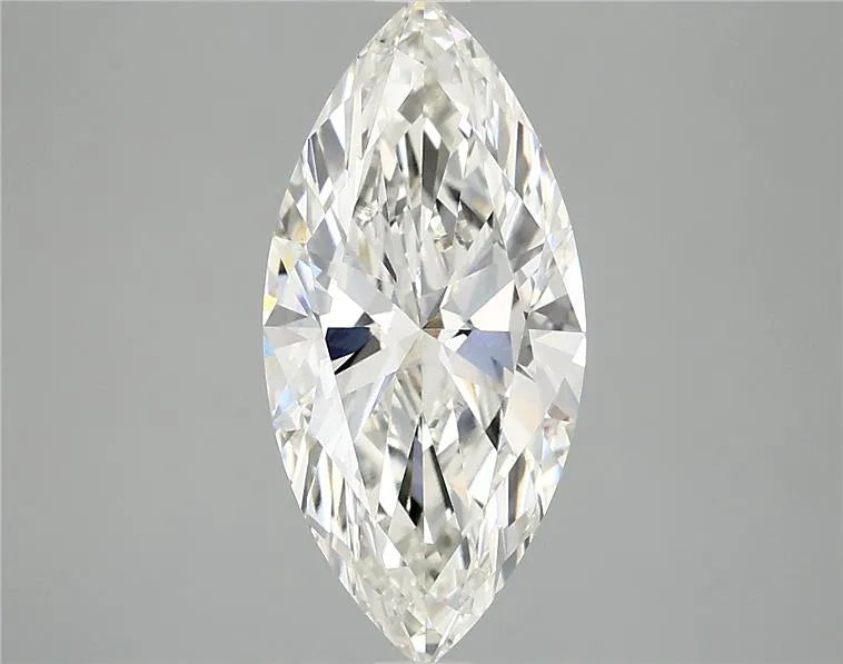 2.50ct Marquise Lab Grown Diamond (Colour G, Clarity VVS2, IGI Certified)