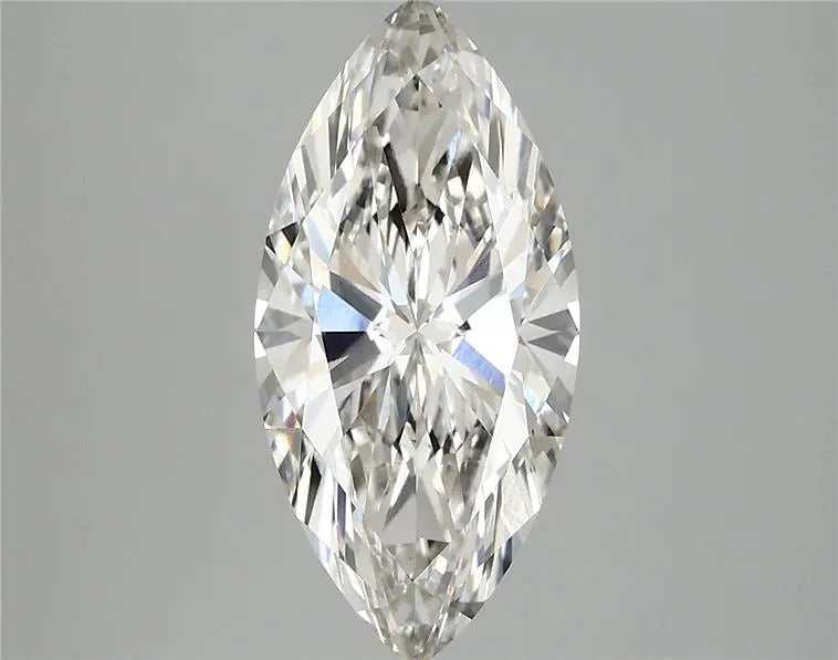 2.50ct Marquise Lab Grown Diamond (Colour G, Clarity VVS2, IGI Certified)