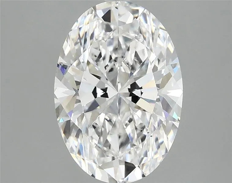 2.50ct Oval Lab Grown Diamond (Colour D, Clarity VS2, IGI Certified)