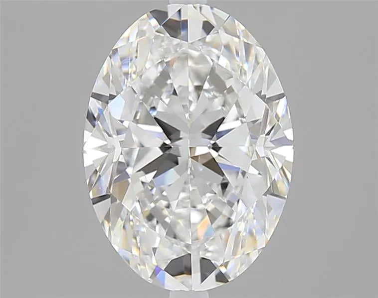 2.50ct Oval Lab Grown Diamond (Colour D, Clarity VVS1, IGI Certified)