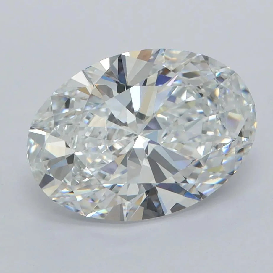 2.50ct Oval Lab Grown Diamond (Colour D, Clarity VVS1, IGI Certified)