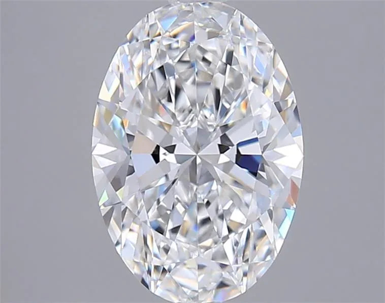 2.50ct Oval Lab Grown Diamond (Colour D, Clarity VVS1, IGI Certified)