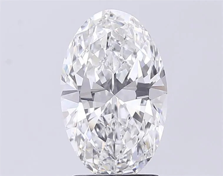 2.50ct Oval Lab Grown Diamond (Colour E, Clarity VS1, IGI Certified)