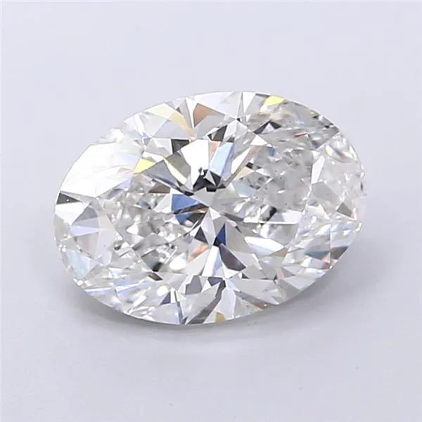 2.50ct Oval Lab Grown Diamond (Colour E, Clarity VS2, IGI Certified)