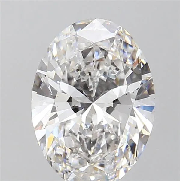 2.50ct Oval Lab Grown Diamond (Colour E, Clarity VS2, IGI Certified)