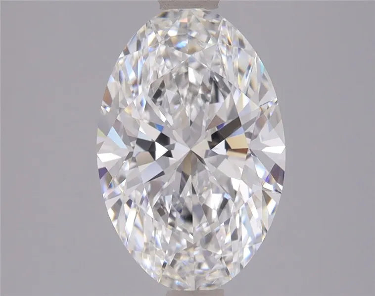 2.50ct Oval Lab Grown Diamond (Colour E, Clarity VVS1, IGI Certified)