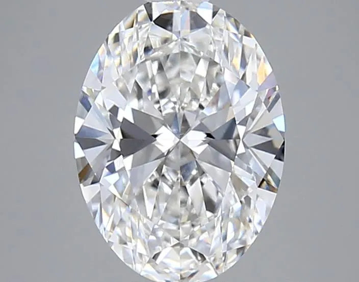 2.50ct Oval Lab Grown Diamond (Colour E, Clarity VVS1, IGI Certified)