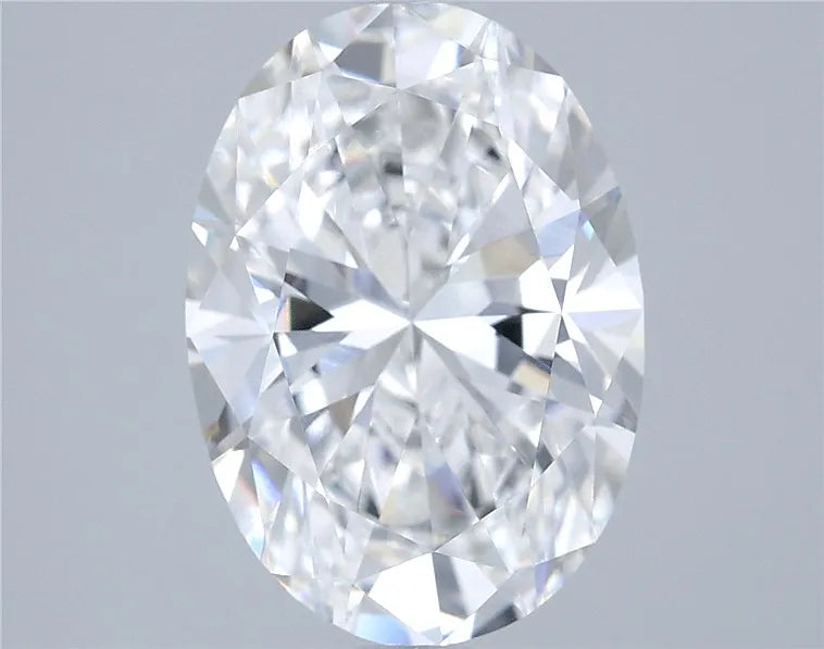 2.50ct Oval Lab Grown Diamond (Colour E, Clarity VVS2, GIA Certified)