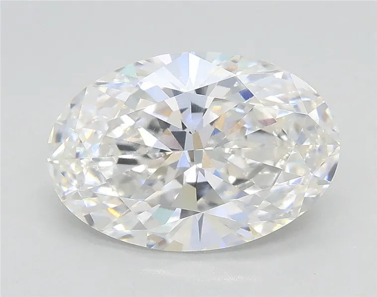 2.50ct Oval Lab Grown Diamond (Colour E, Clarity VVS2, IGI Certified)