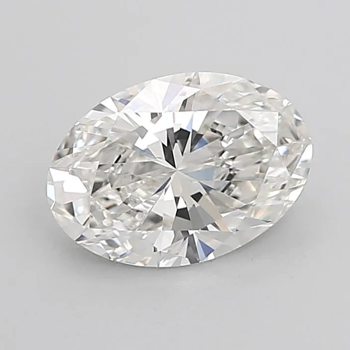 2.50ct Oval Lab Grown Diamond (Colour F, Clarity VVS2, IGI Certified)