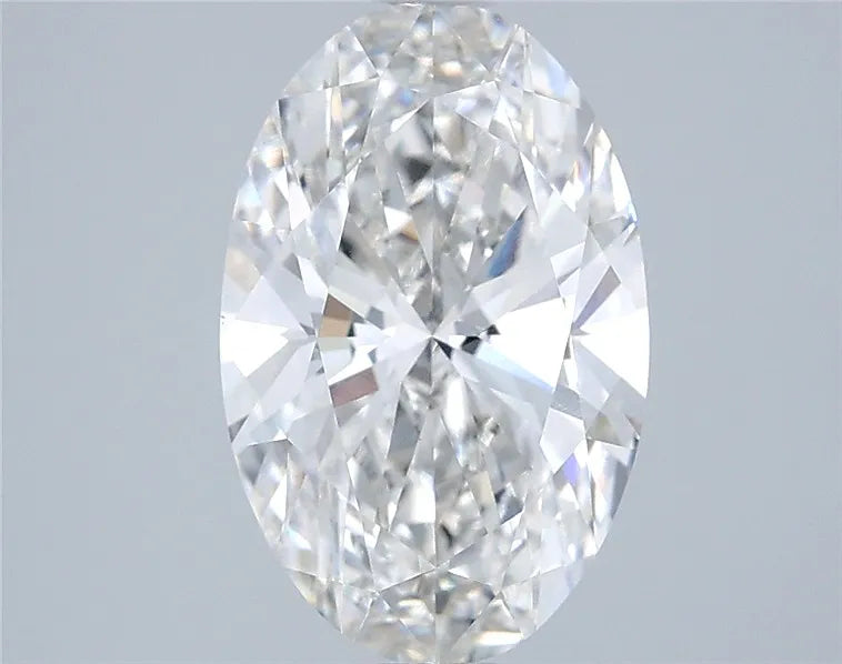 2.50ct Oval Lab Grown Diamond (Colour F, Clarity VVS2, IGI Certified)